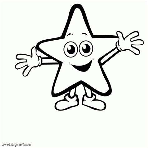 star coloring pages  preschoolers coloring home