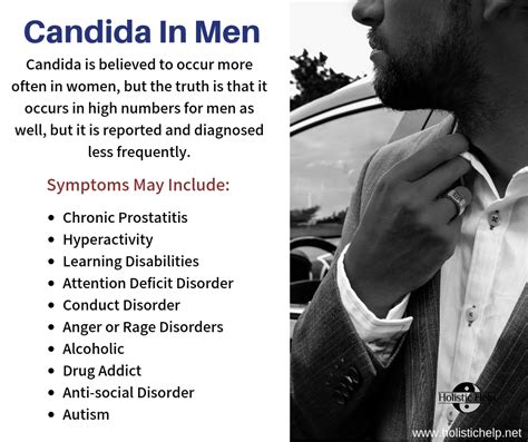 Men Are Less Likely To Be Diagnosed With Candida For Two Reasons One