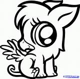 Coloring Pages Baby Dragoart Animal Cute sketch template