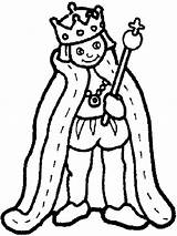 King Coloring Pages Printable Scepter Characters Princess Kids Drawing Print Queen Popular Surfnetkids Tendus Toddlers sketch template