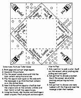 Fortune Teller Game Coloring Crayola Pages Print School Worksheets Color Telling Games sketch template