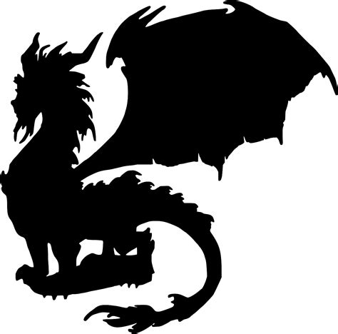 dragon  svg background  svg files silhouette  cricut