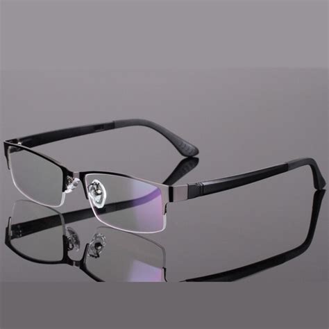 Mincl Pure Titanium Glasses Frame Eyeglasses Men Computer Optical