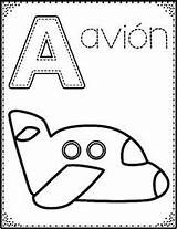 Coloring Spanish Letter Alphabet Pages Posters Week Preschool Worksheets Sheets sketch template