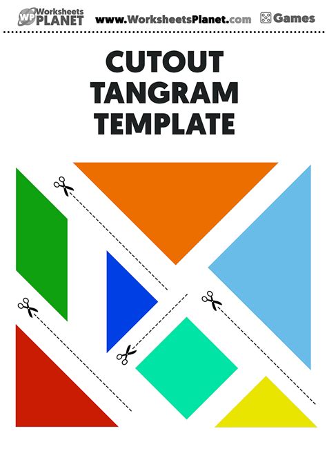 tangrams  printable printable world holiday
