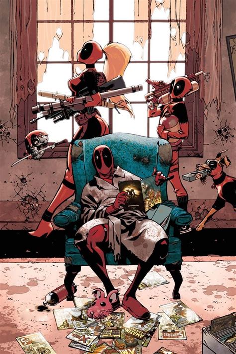 At Home With The Deadpools Marvel