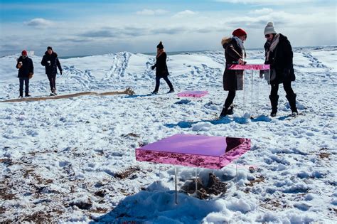 in photos the 2019 winter stations art installations