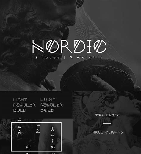 nordic modern font free download