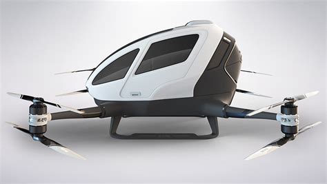 human carrying drone unveiled  ces uas vision