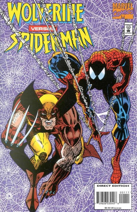 wolverine  spider man  comic books