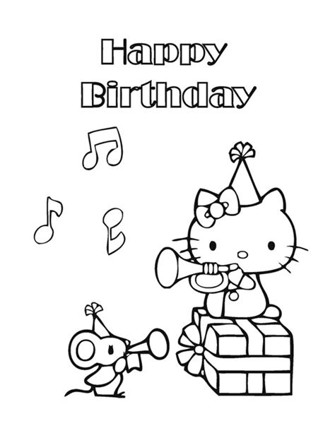 top   kitty coloring pages  print