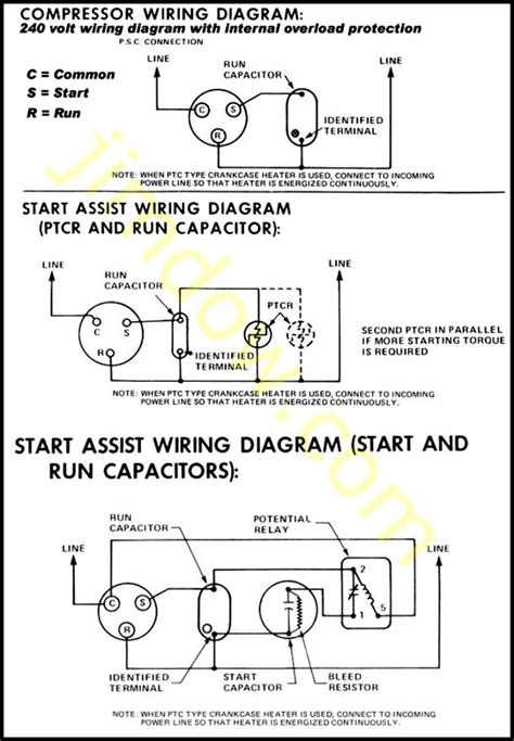 aircon compressor wiring diagram