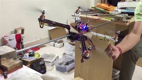 custom quadcopter  arduino nano  nrfl stabilization test  youtube