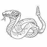 Slang Kleurplaten Kleurplaat Slangen Ninjago Ratelslang Leuk Uitprinten Downloaden Reptielen sketch template