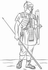 Roman Soldier Coloring Ancient Rome Pages Empire Gladiator Legionary Centurion Printable Soldiers Para Drawing Roma Colorir War Colouring Clipart Kids sketch template