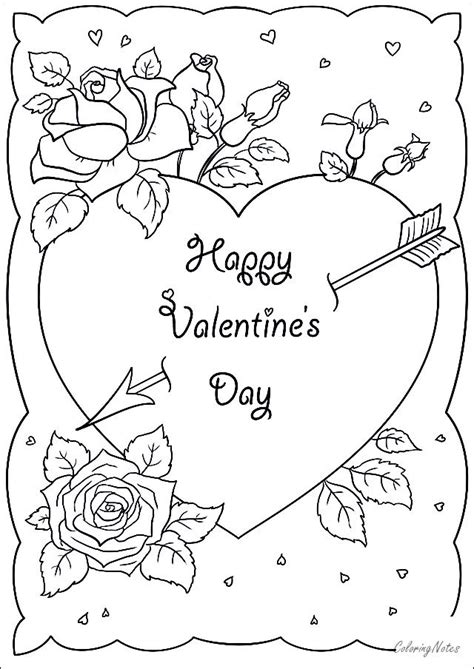 valentines day coloring pages card   valentine coloring pages