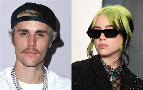 billie eilish reacts  justin biebers tearful vow  protect