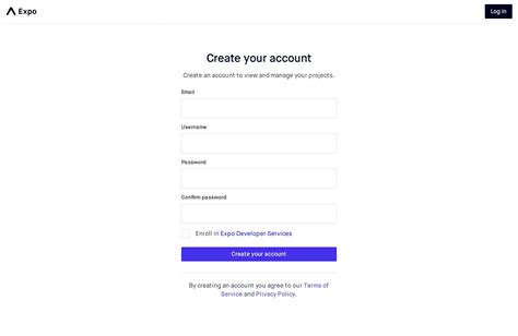 create account page  sign  form uiux patterns