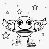 Coloring Space Solar Milky Kids System Way Outer Planet Drawing Pages Galaxy Stars Cartoon Printable Face Sheets Color Moon Activities sketch template