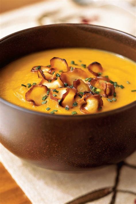 carrot parsnip soup with parsnip chips recipe nyt cooking