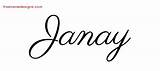 Janay Name Jayna Designs Tattoo Graphic Classic Freenamedesigns sketch template