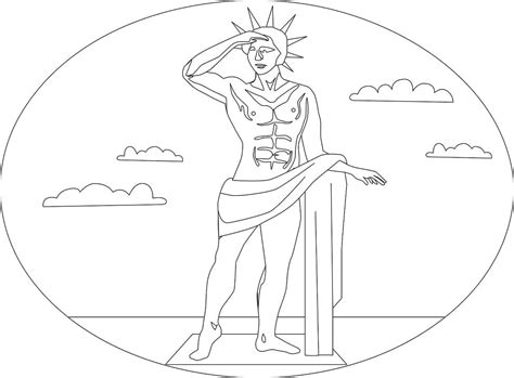 colossus  rhodes coloring page  printable coloring pages  kids