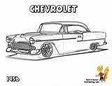 Coloring Car Chevy Pages Cars Classic Muscle Chevrolet Rod Hot Camaro Drawings Truck Bel Clipart Old Adult Color Air Sheets sketch template