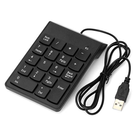 number pad wired usb numeric  keys keypad portable mini digital replacement keyboard  imac