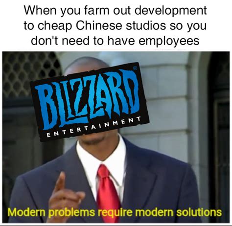blizzard problems blizzard entertainment know your meme