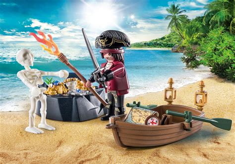 starter pack pirate  rowing boat  playmobil