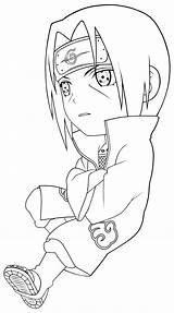Itachi Coloring Pages Naruto Uchiha Getcolorings Color sketch template