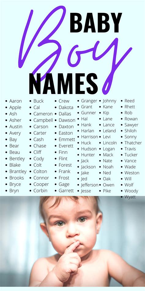 unique baby boy names perfect   updated artofit
