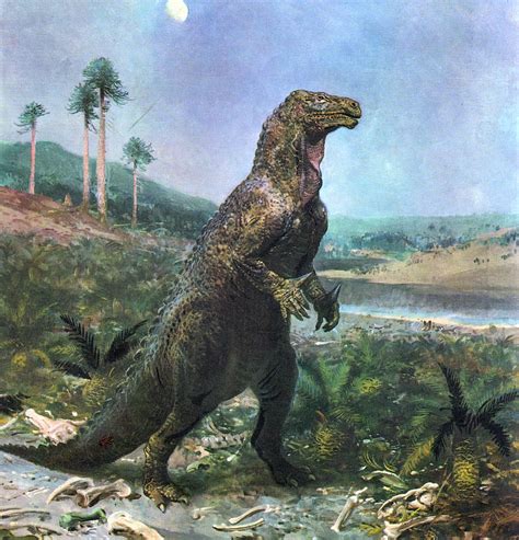 iguanodonjpg  pixels paleoart pinterest prehistoric  prehistoric animals