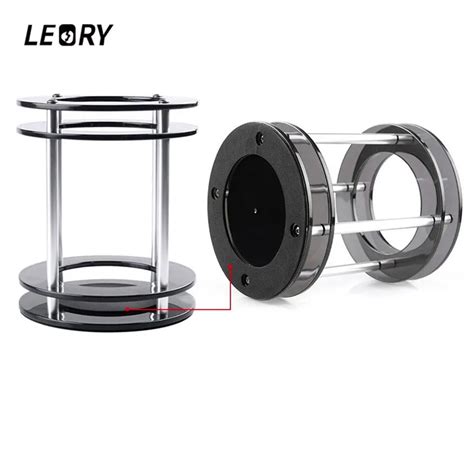 leory speaker stand  arrival protector black speaker holder  echo alexa enhanced stability