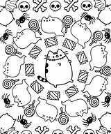 Pusheen Coloriage Sheets Pushen Coloringbay Colorier Imprimé Adami Uleso sketch template