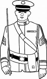 Coloring Soldier Army Printable Sailor Colouring Military Getdrawings Wecoloringpage Getcolorings Lavishly sketch template