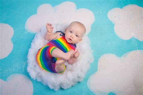 rainbow baby story st louis baby photography  fireflies