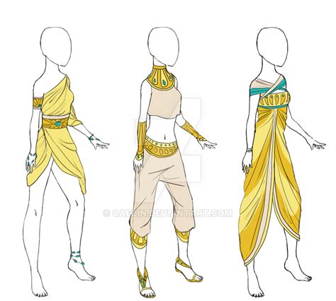 Egyptian Clothes [adoptable] [ 1 Open] Drawing Anime Clothes