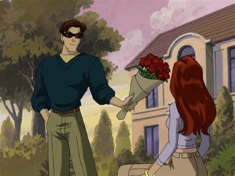 cute couple scott summers and jean grey photo