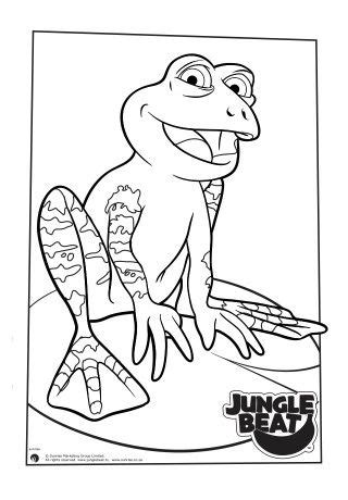 colouring pages ready  print   jungle beat website