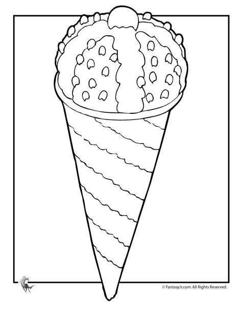 ice cream coloring pages woo jr kids activities