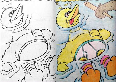 innocent coloring book crazily turned into corrupted