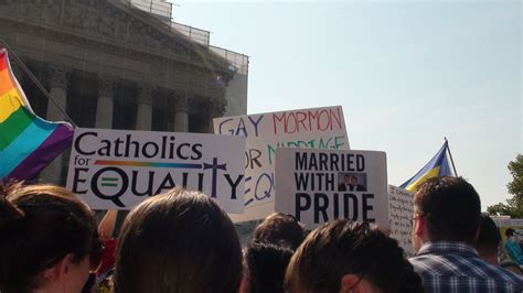 Hundreds Celebrate Supreme Court Rulings Favoring Same Sex