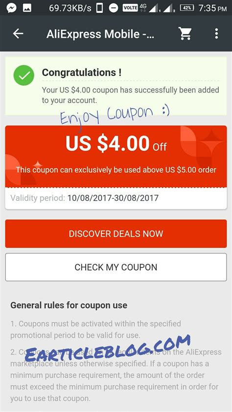 aliexpress loot   discount  purchase   working  earticleblog