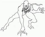 Venom Coloring Pages Print Agent Template Spider Man sketch template