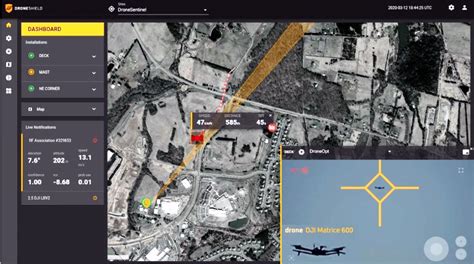 droneshield  unveils droneoptid camera based software  drone detection identification
