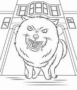 Coloring Pages Goosebumps Stine Template sketch template