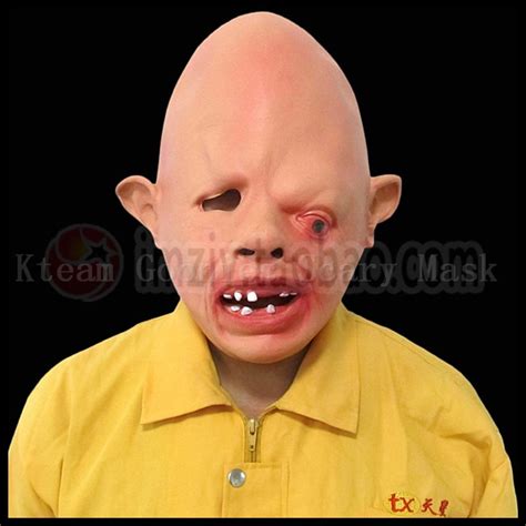 hot novelty latex rubber creepy scary ugly face the
