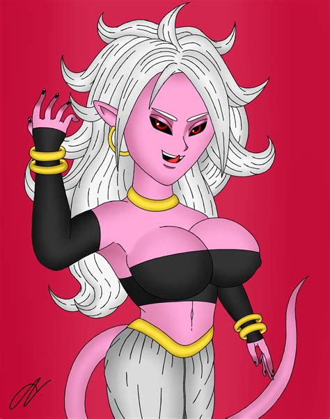 Majin Android 21 Evil By Purplepearl On Newgrounds