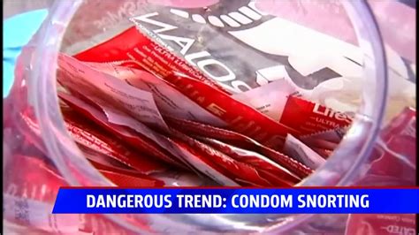 Condom Snorting Trend Takes Over Youtube